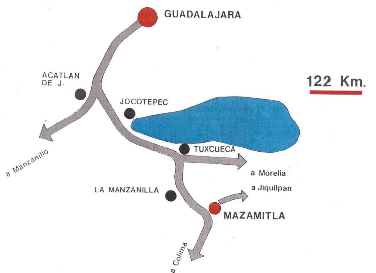 Cabanas Los Venados Mazamitla Buitenkant foto