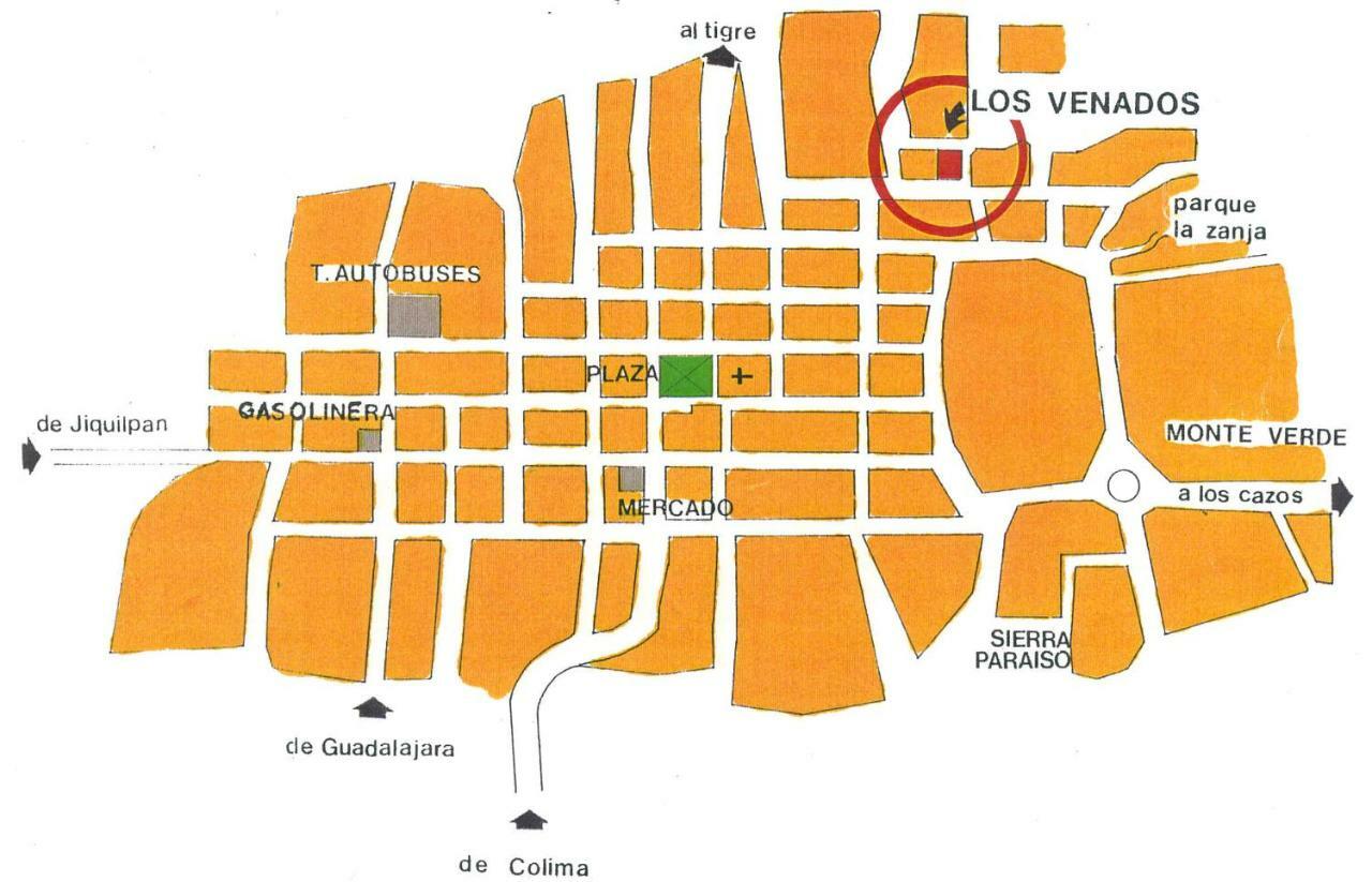 Cabanas Los Venados Mazamitla Buitenkant foto